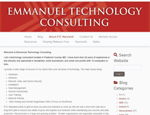 Tablet Screenshot of etc-md.com